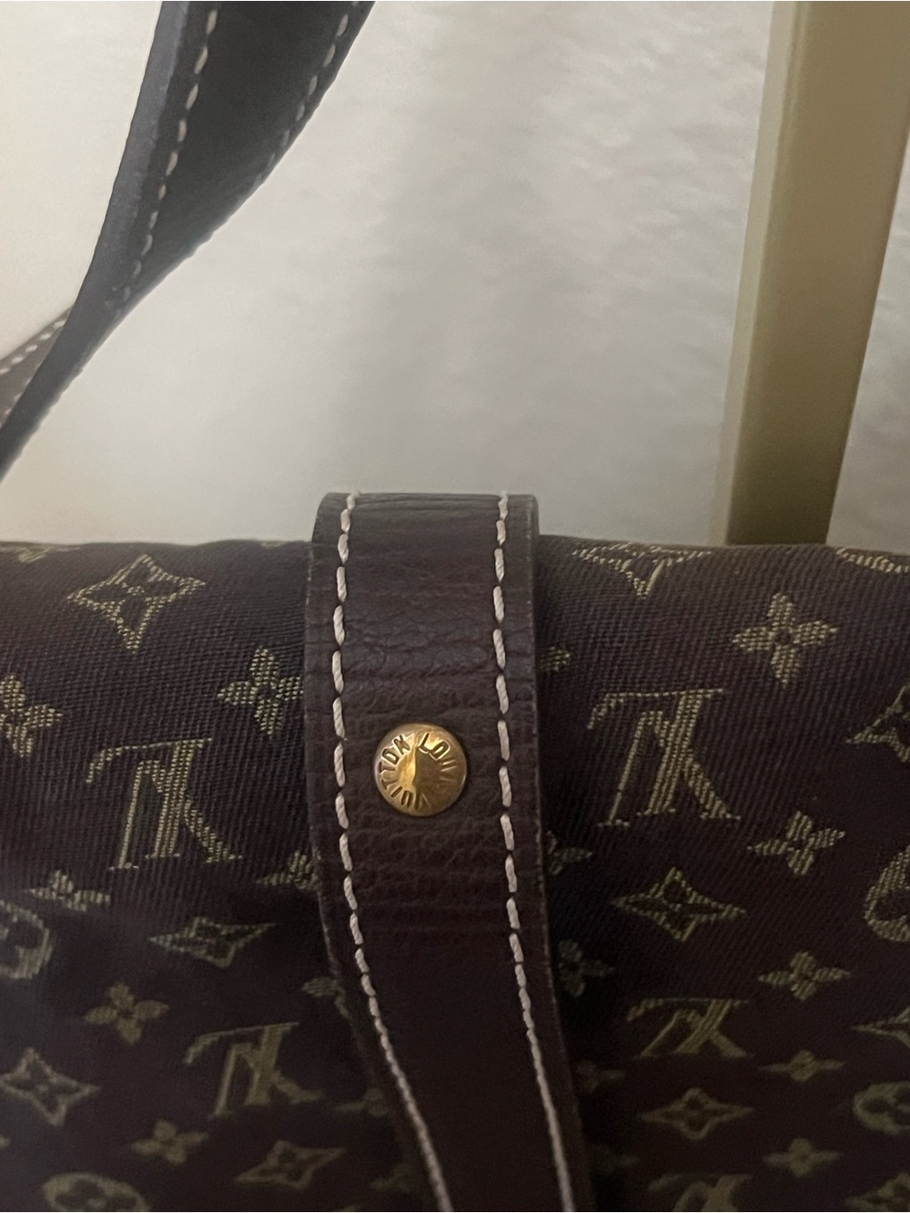 Louis Vuitton Brown Monogram Adjustable Strap Crossbody mini Lin Samur 25 - Picture 2 of 16